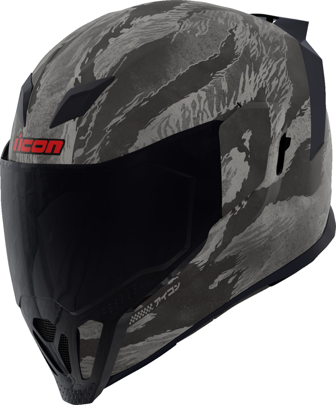 ICON Airflite™ Motorcycle Helmet - Tiger's Blood - MIPS® - Gray - Large 0101-16243