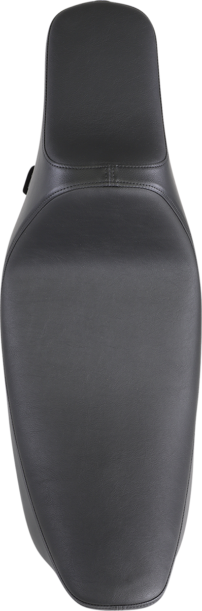 DRAG SPECIALTIES Extended Reach Predator III Seat - Smooth - Black NOT A 2-UP SEAT 8011368