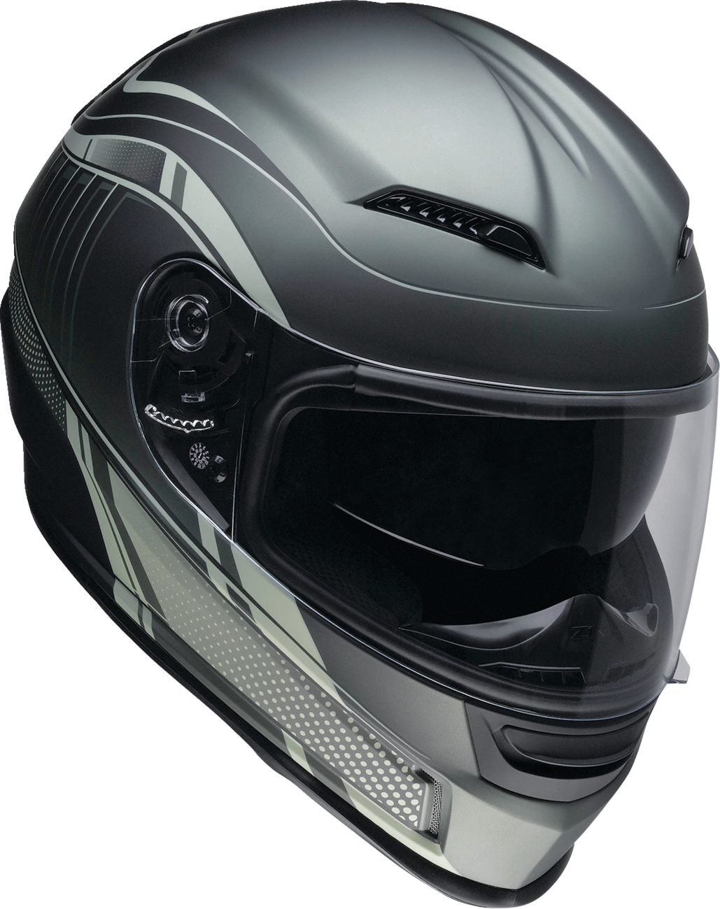 Z1R Jackal Motorcycle Helmet - Dark Matter - Green - Large 0101-14858