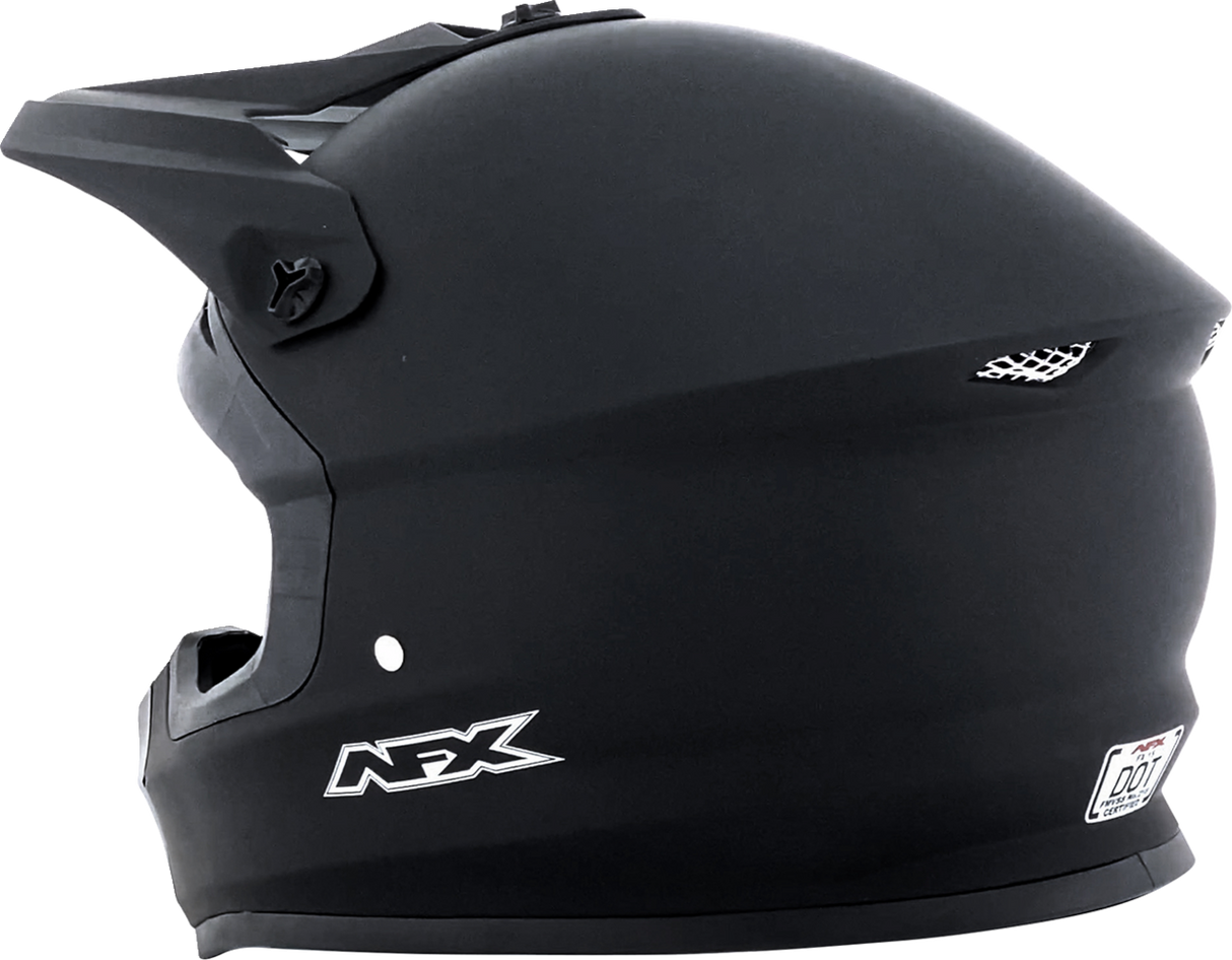 AFX FX-15 Motorcycle Helmet - Matte Black - Small 0110-8005