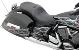 DRAG SPECIALTIES Seat - Low-Profile - Touring - Mild Stitched - Black 0810-1540