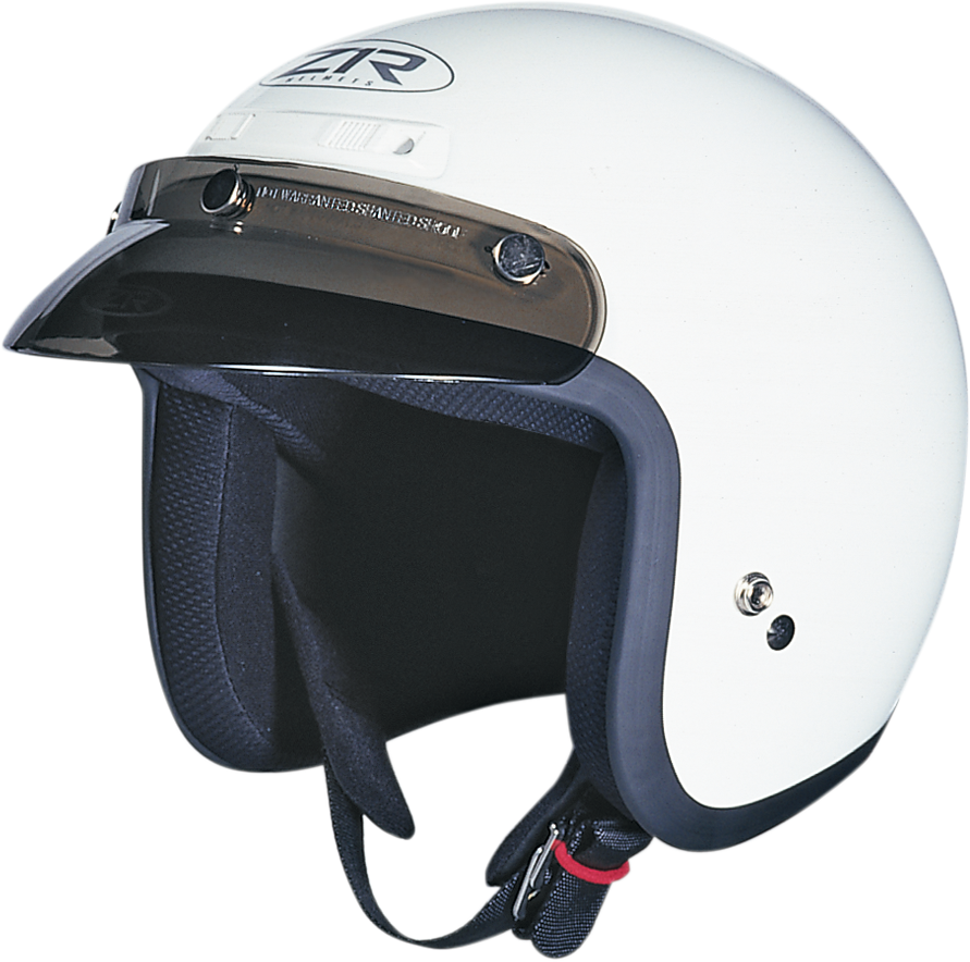 Z1R Jimmy Motorcycle Helmet - White - Small ZR-30023