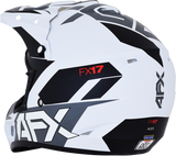 AFX FX-17 Motorcycle Helmet - Aced - Matte White/White - Medium 0110-6495