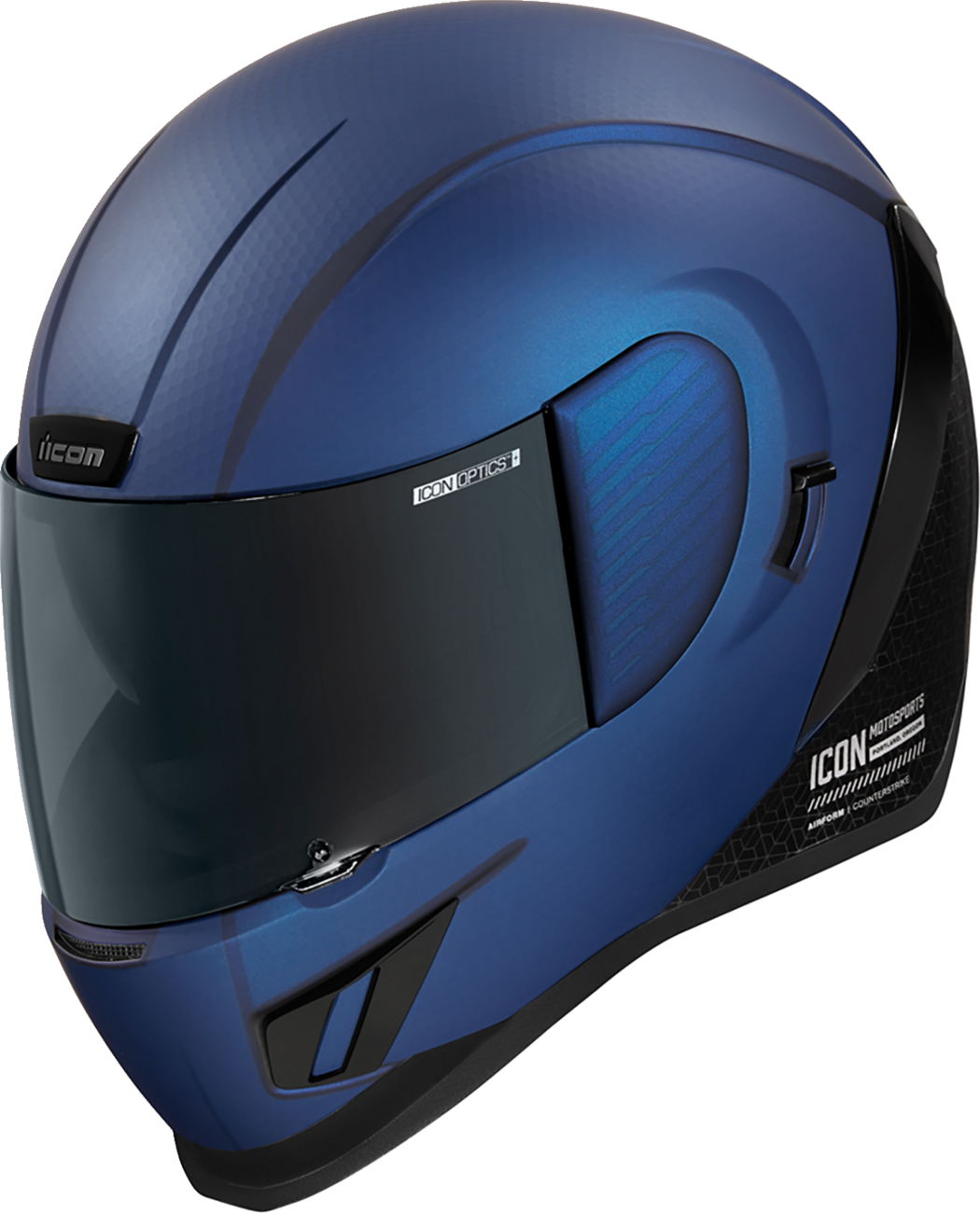 ICON Airform™ Motorcycle Helmet - MIPS® - Counterstrike - Blue - XS 0101-15078