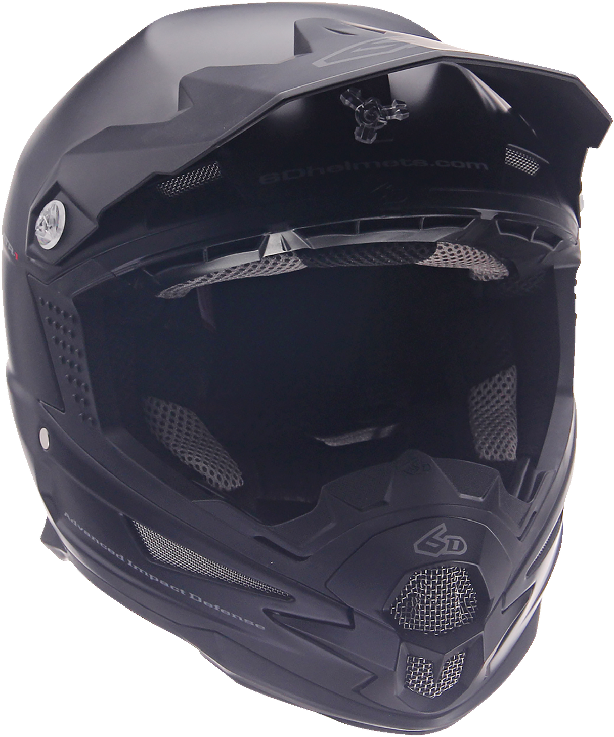 6D ATR-1 Motorcycle Helmet - Matte Black - Small 10-3705