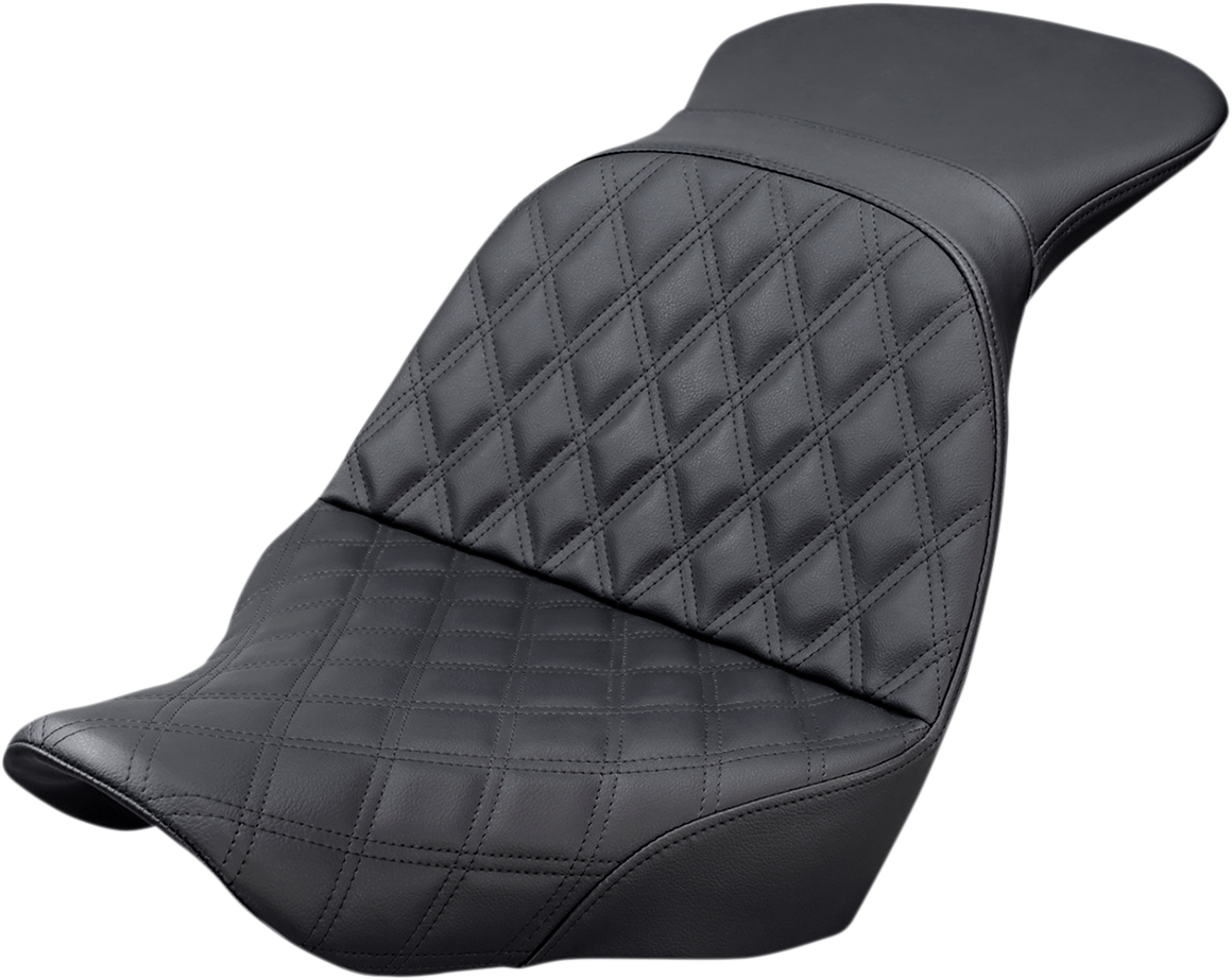 SADDLEMEN Explorer Seat - Lattice Stitched 818-29-029LS