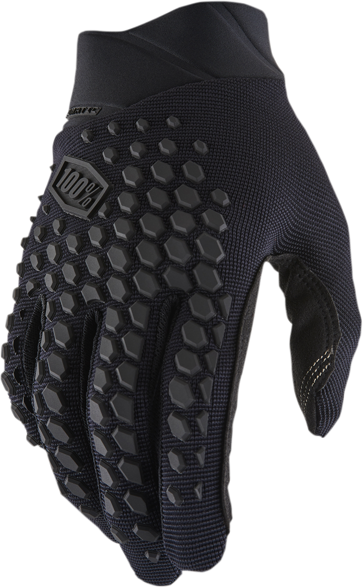 100% Geomatic Gloves - Black/Charcoal - 2XL 10026-00004