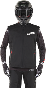 ALPINESTARS Session Race Vest - Black/Red - Large 4753519-13-L