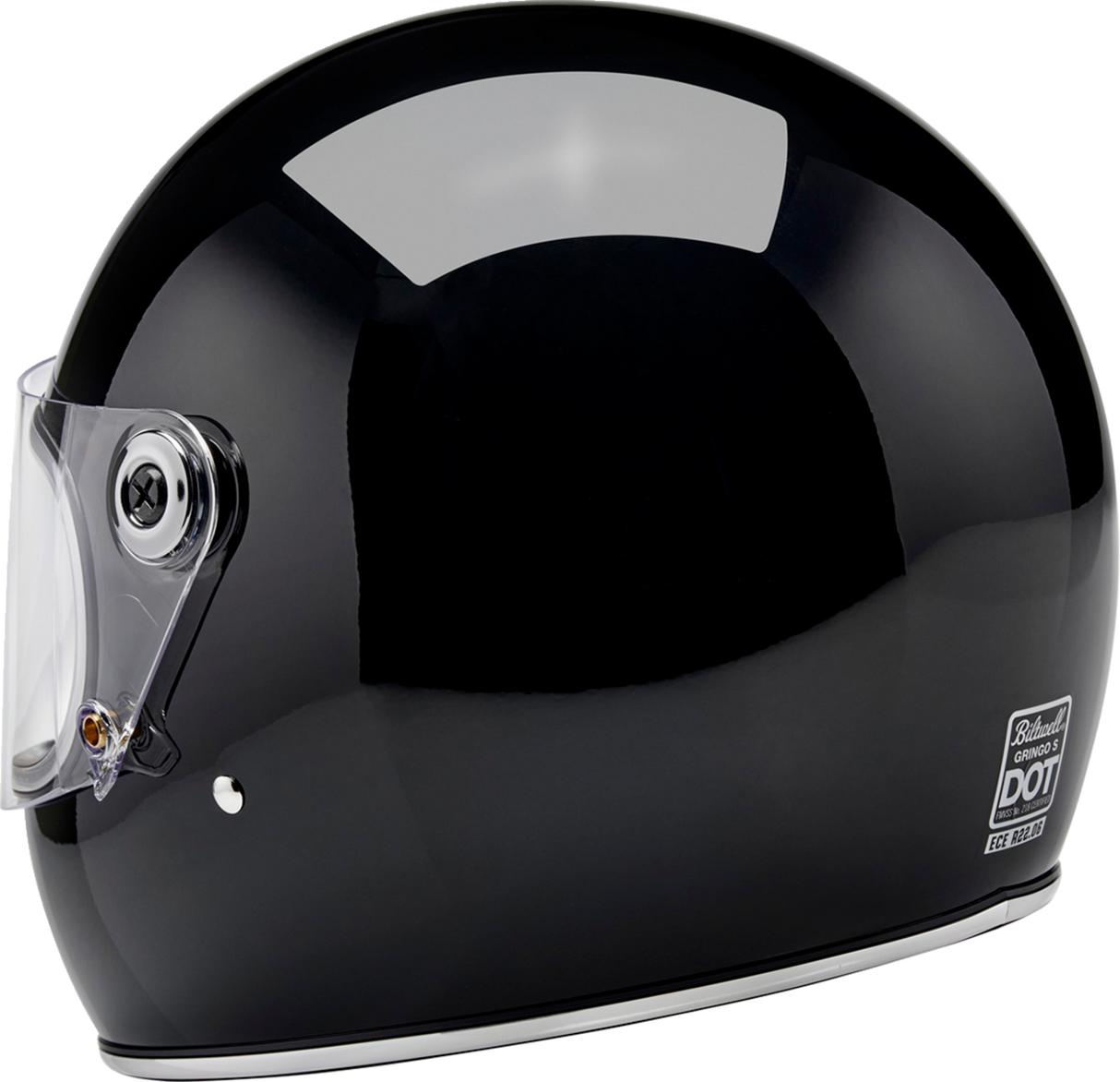 BILTWELL Gringo S Motorcycle Helmet - Gloss Black - XS 1003-101-501