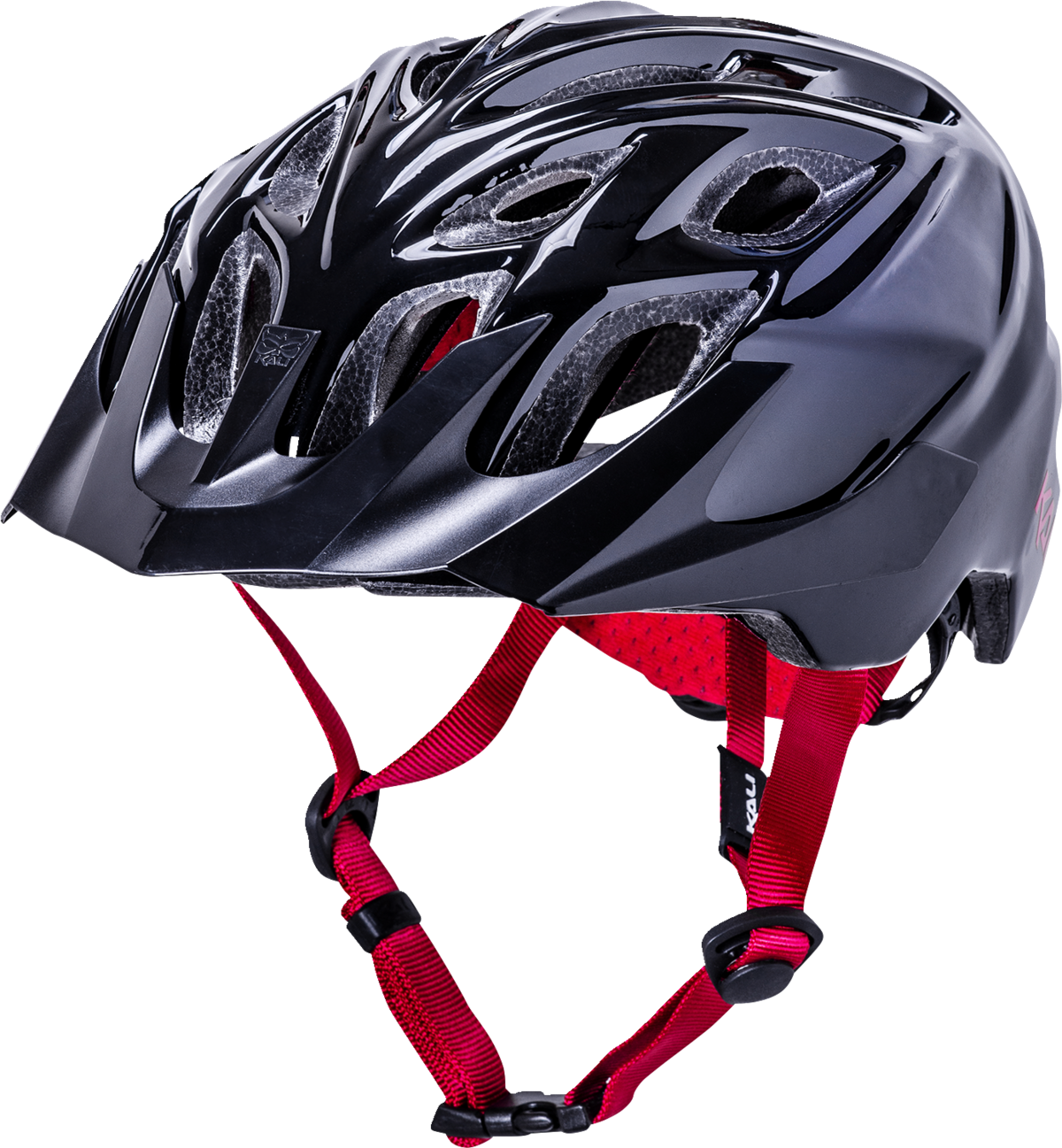 KALI Youth Chakra Bicycle Helmet - Gloss Black 0220922112