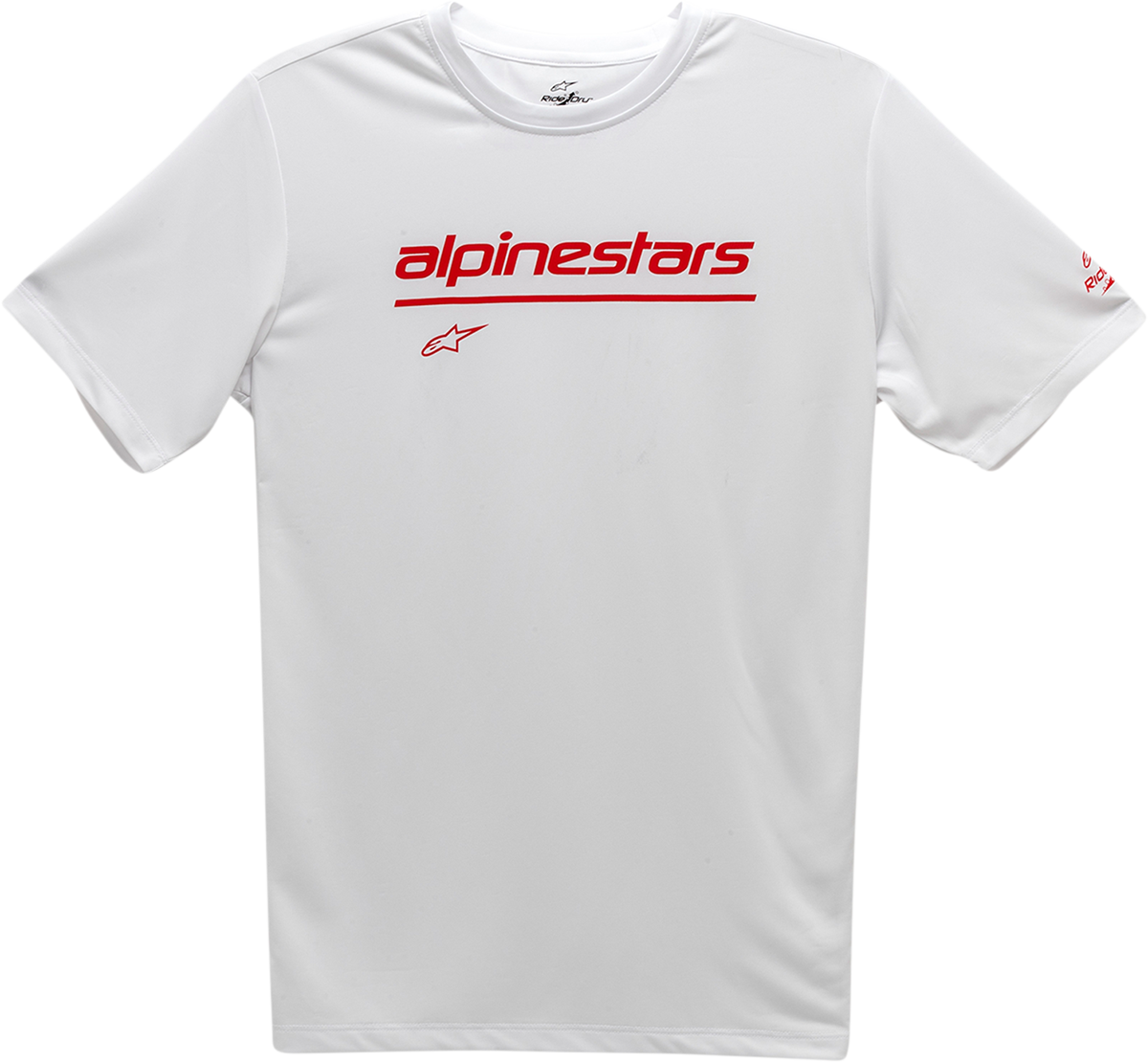 ALPINESTARS Tech Line Up Performance T-Shirt - White - 2XL 1211738000202X