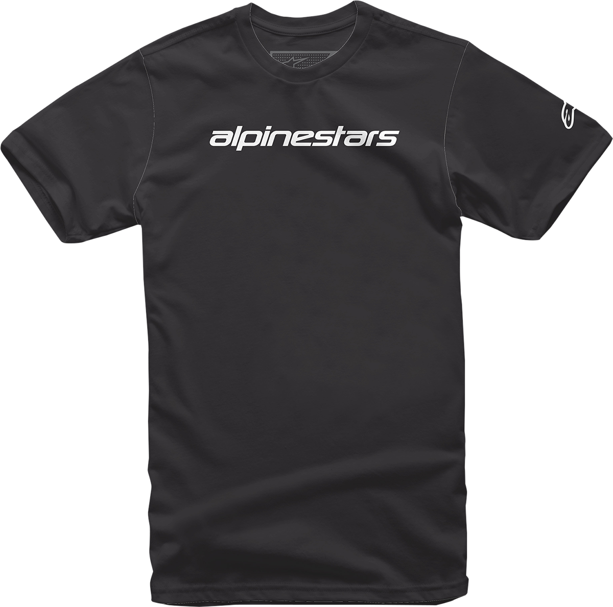 ALPINESTARS Linear Wordmark T-Shirt - Black/Gray - Large 1212-720201011L