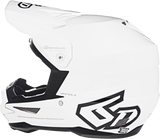 6D ATR-1 Motorcycle Helmet - White - XS 10-3724