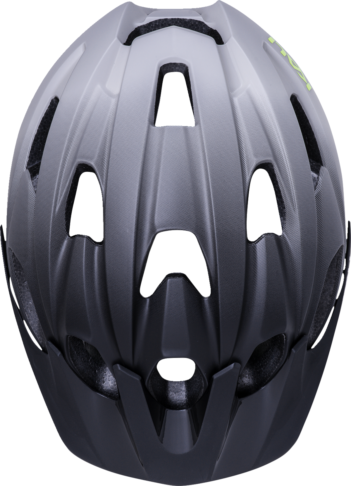 KALI Pace Bicycle Helmet - Fade - Black/Gray/Fluorescent Yellow - L/XL 0221722117