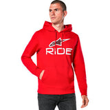 ALPINESTARS Ride 4.0 Hoodie - Red/White/Black - XL 1214-51820-321-XL