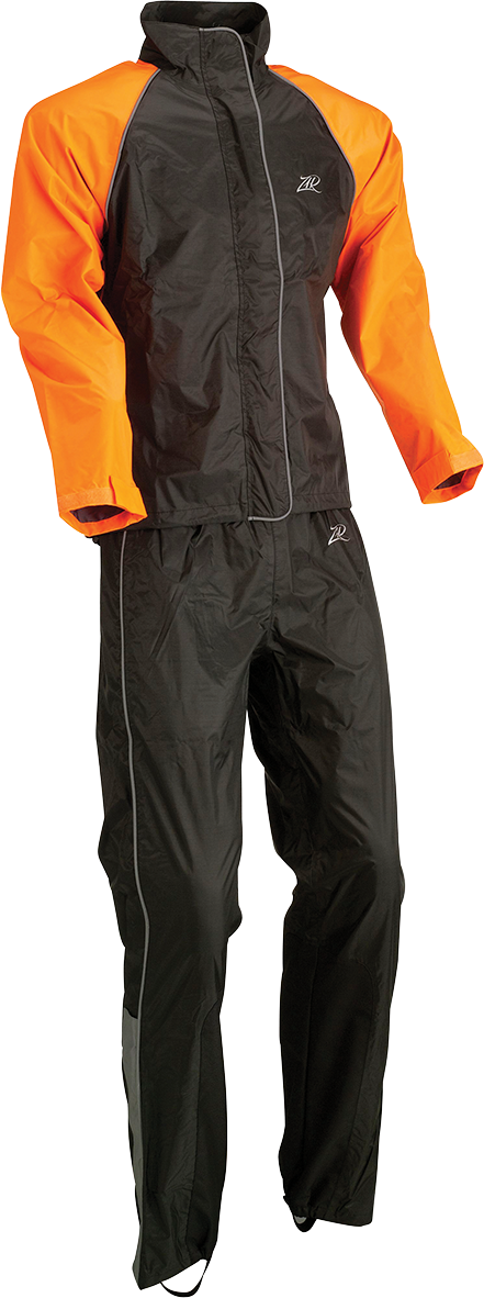 Z1R Women's Waterproof Jacket - Orange - Large 2854-0362