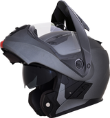 AFX FX-111DS Motorcycle Helmet - Frost Gray - Medium 0140-0134