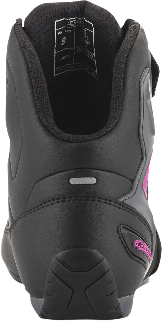 ALPINESTARS Women Faster-3 Drystar® Shoes - Black/Gray/Pink - US 6 25409191139-6