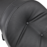 DRAG SPECIALTIES Low Profile Double Bucket Pillow Seat - XL NO RUBBER BUMPERS 0804-0626