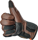 BILTWELL Borrego Gloves - Chocolate/Black - XL 1506-0201-305