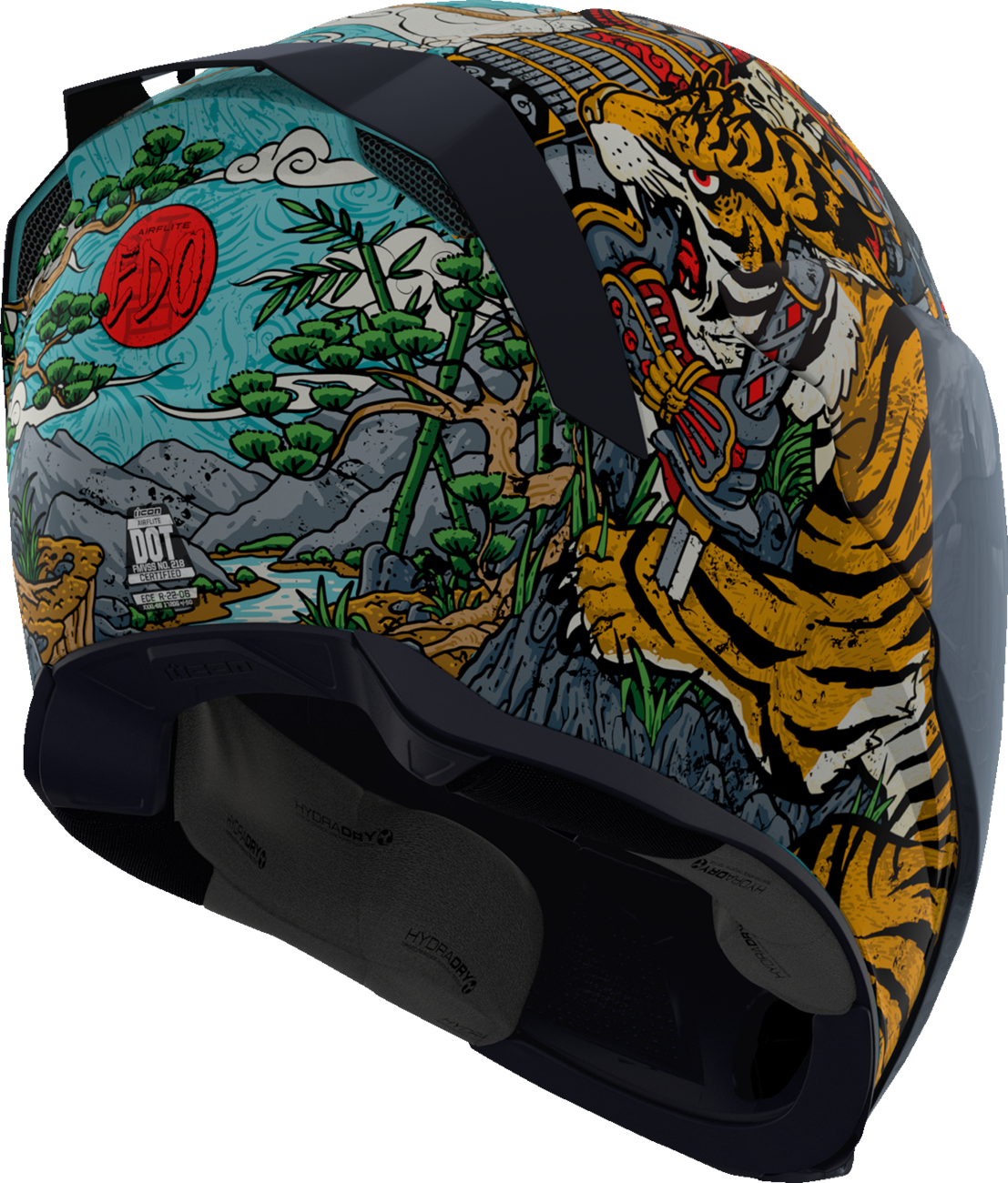 ICON Airflite™ Motorcycle Helmet - Edo - MIPS® - 3XL 0101-16627