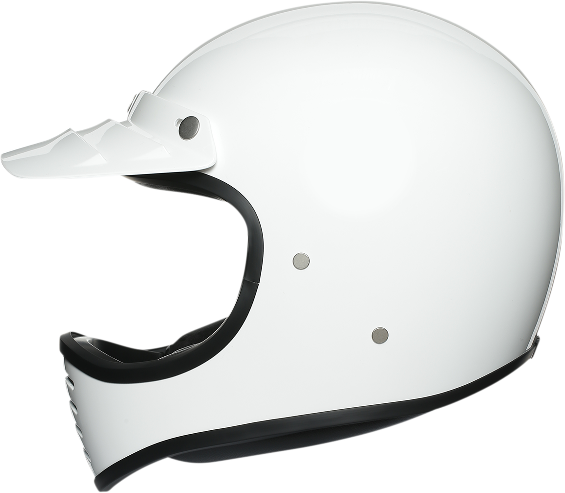 AGV X101 Motorcycle Helmet - White - Small 20770154N000210