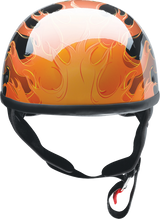 Z1R CC Beanie Motorcycle Helmet - Hellfire - Orange - Small 0103-1346