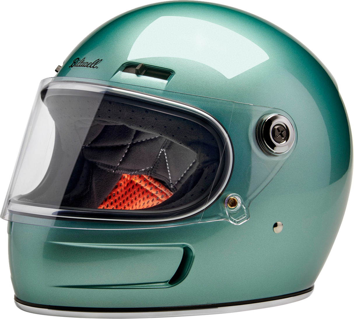 BILTWELL Gringo SV Motorcycle Helmet - Metallic Seafoam - XS 1006-313-501