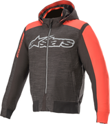 ALPINESTARS Rhod Windstopper Hoodie - Black/Gray/Red - Medium 4200420-1123-M