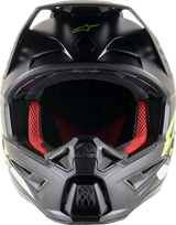 ALPINESTARS SM5 Motorcycle Helmet - Compass - Matte Black/Yellow Fluo - 2XL 8303321-1559-2X