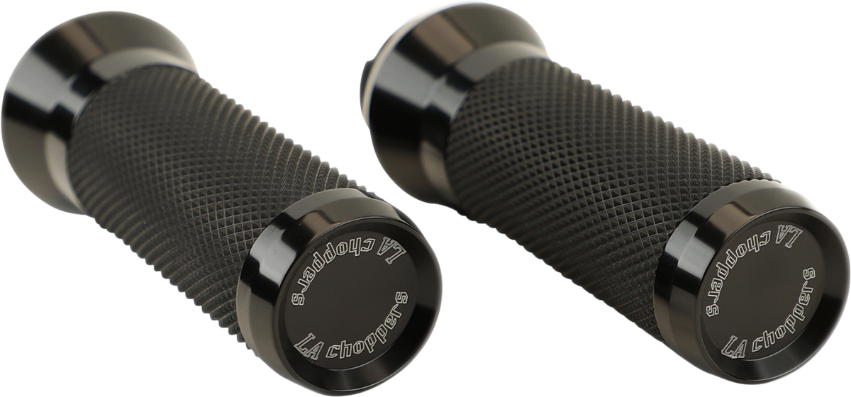 LA CHOPPERS Grips - TBW - Anodized LA-7492-00B