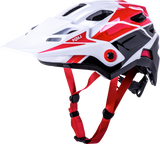 KALI Child Maya Full Face Bicycle Helmet - Race - Gloss White/Red/Black 0221922112