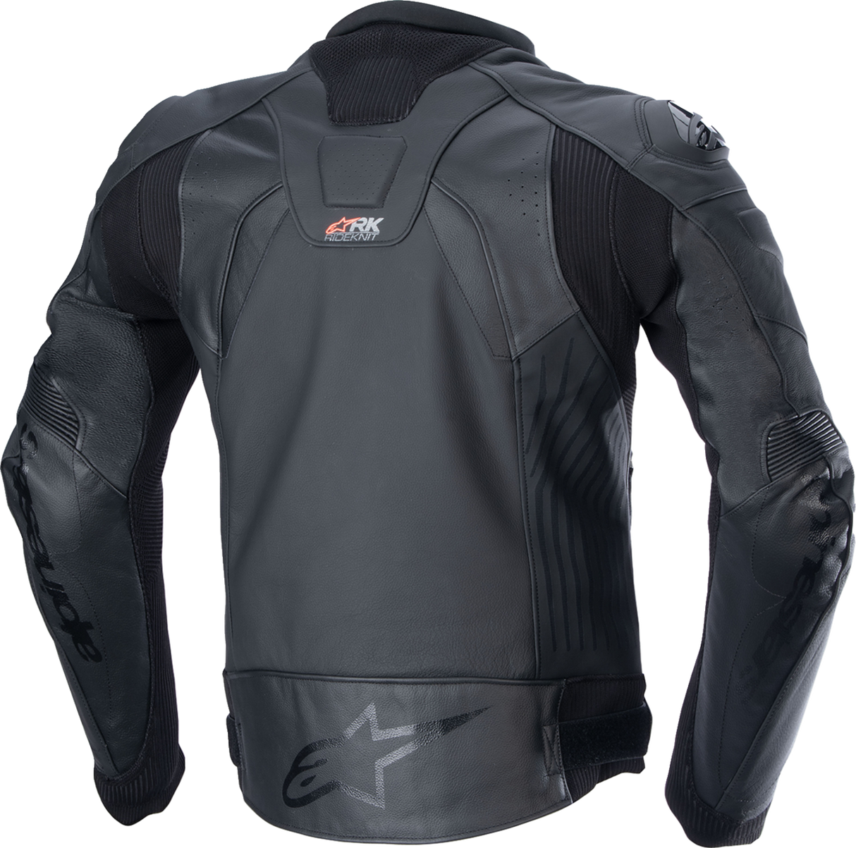 ALPINESTARS GP Plus R v4 Rideknit® Leather Jacket - Black/Black - 58 3100324-1100-58
