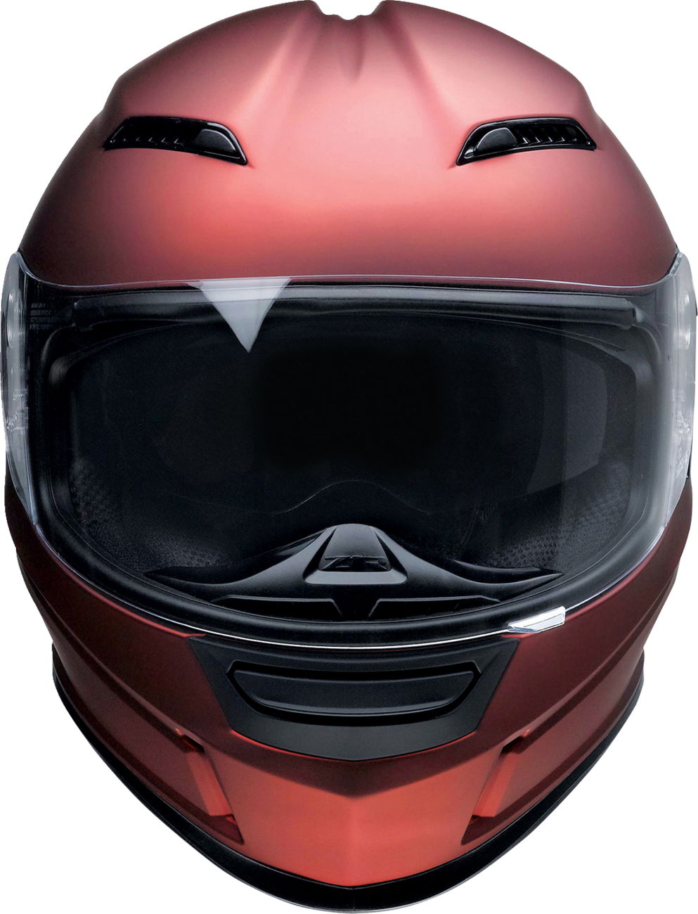 Z1R Jackal Motorcycle Helmet - Satin - Red - Large 0101-14824