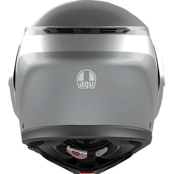 AGV Streetmodular Motorcycle Helmet - Levico - Double Light Gray - 2XL 21182960020042X