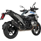 BMW R1300GS 2024 Exhaust, Akrapovic Slip-On Muffler in Titanium Black S-B13SO4-HJGTBL