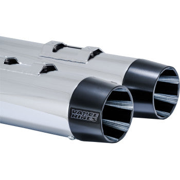 VANCE & HINES Blackbird 450 Slip-On Mufflers - Chrome 16792