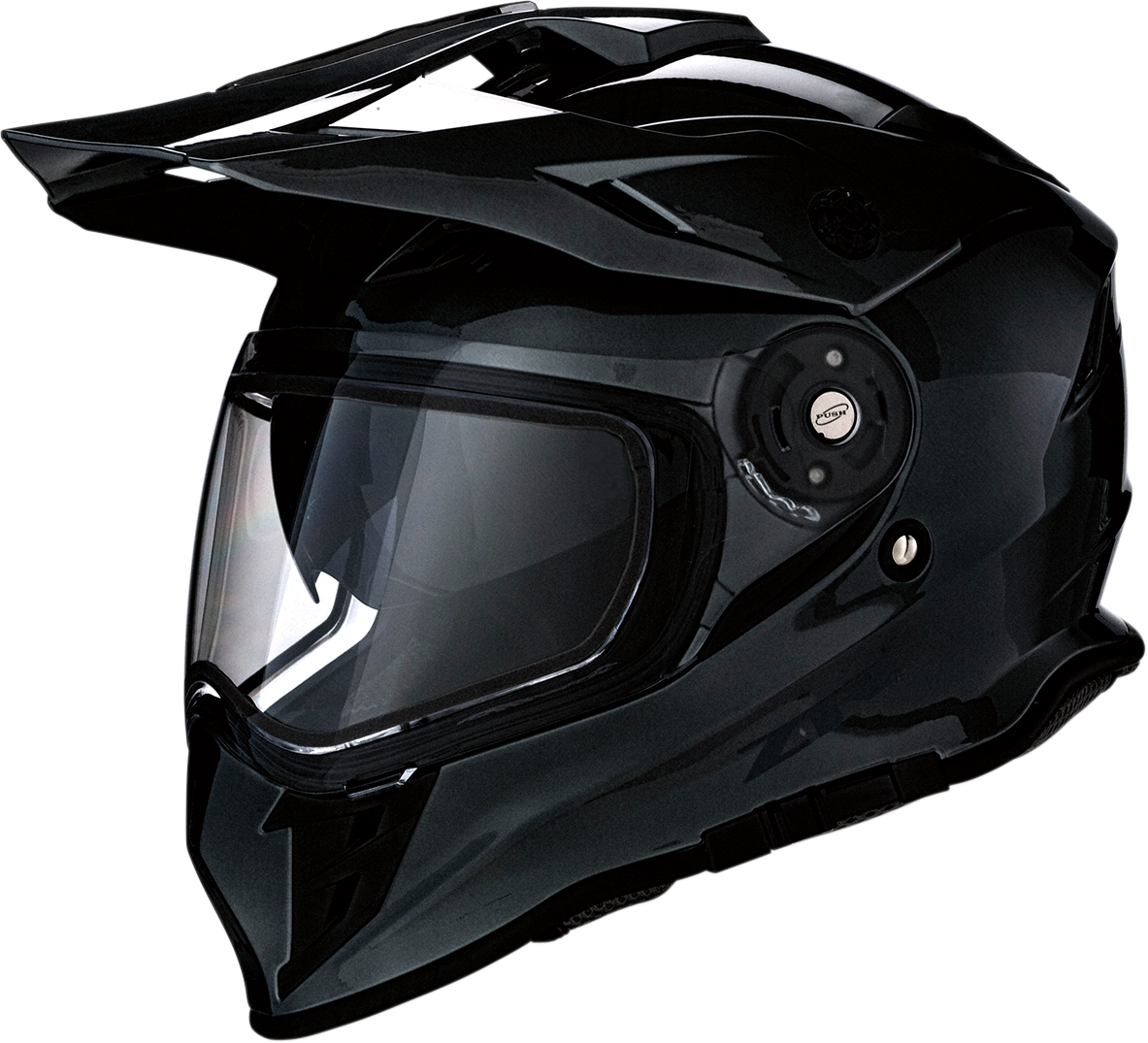 Z1R Range Snow Motorcycle Helmet - Dual Pane - Black - Large 0121-1120