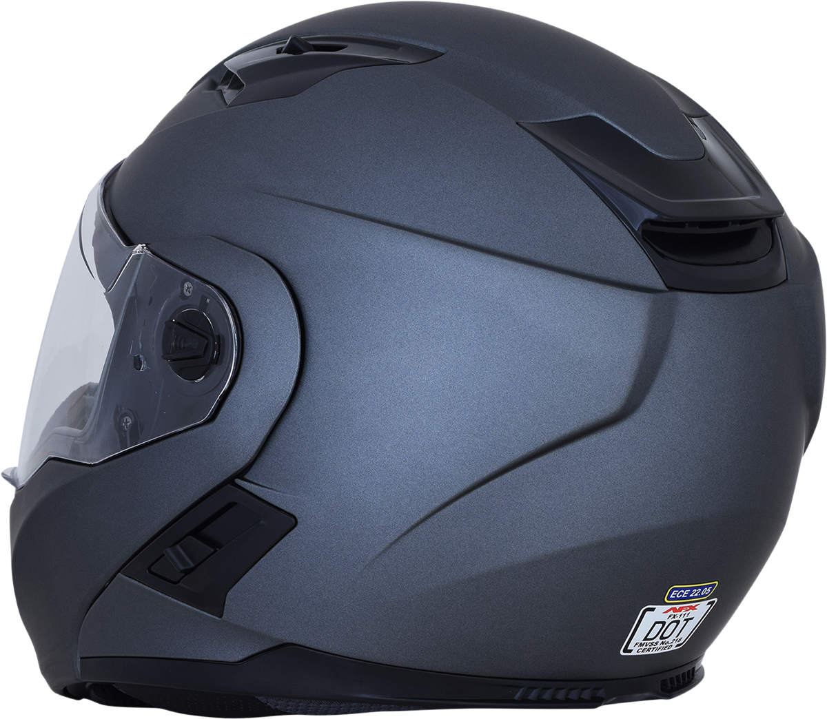 AFX FX-111 Motorcycle Helmet - Frost Gray - Medium 0100-1790