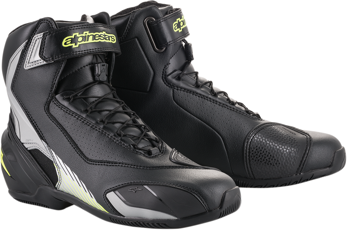 ALPINESTARS SP-1 v2 Riding Shoes - Black/Silver/Yellow - US 6.5 / EU 40 251101815940