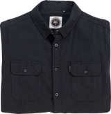 BILTWELL Blackout Lightweight Flannel - 2XL 8145-068-006