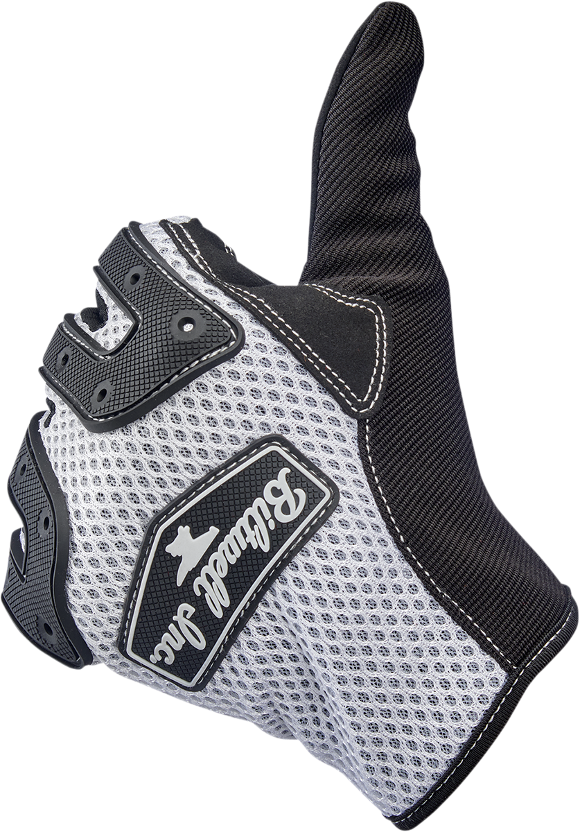 BILTWELL Anza Gloves - White - Small 1507-0401-002