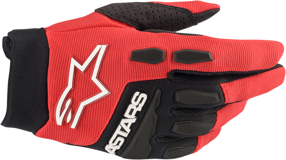 ALPINESTARS Full Bore Gloves - Bright Red/Black - Medium 3563622-3031-M