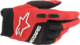 ALPINESTARS Full Bore Gloves - Bright Red/Black - Medium 3563622-3031-M