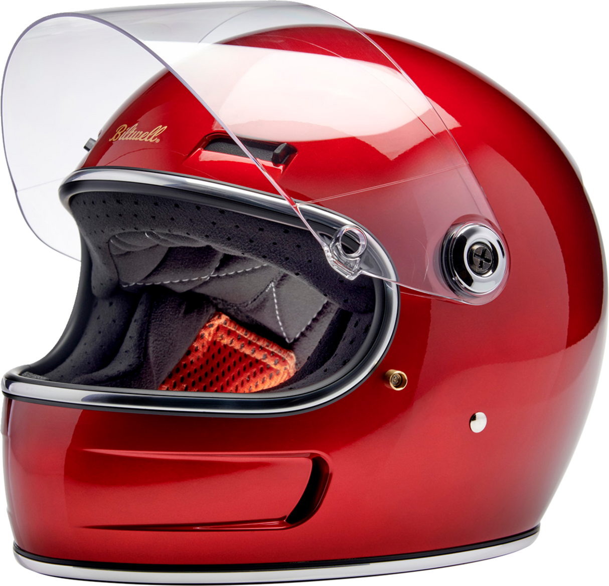 BILTWELL Gringo SV Motorcycle Helmet - Metallic Cherry Red - XS 1006-351-501