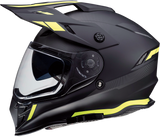 Z1R Range Motorcycle Helmet - Uptake - Black/Hi-Viz - Small 0140-0002