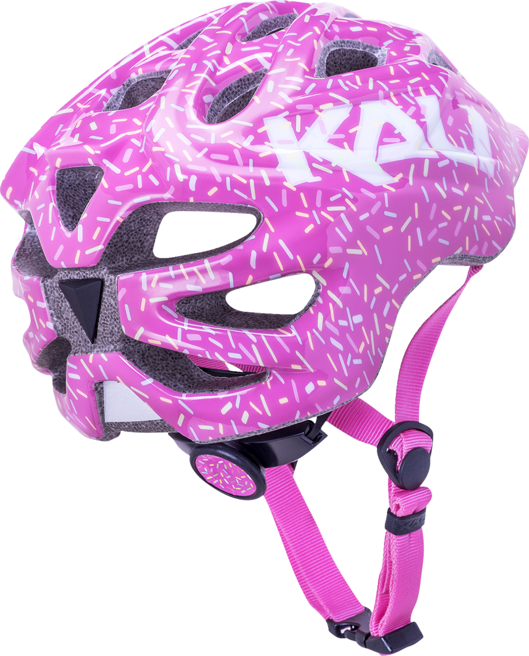 KALI Child Chakra Bicycle Helmet - Sprinkles - Pink - Small 0221020115