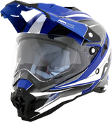 AFX FX-41 Motorcycle Helmet - Range - Matte Blue - Medium 0140-0072