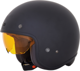 AFX FX-142 Motorcycle Helmet - Matte Black - XS 0104-2592