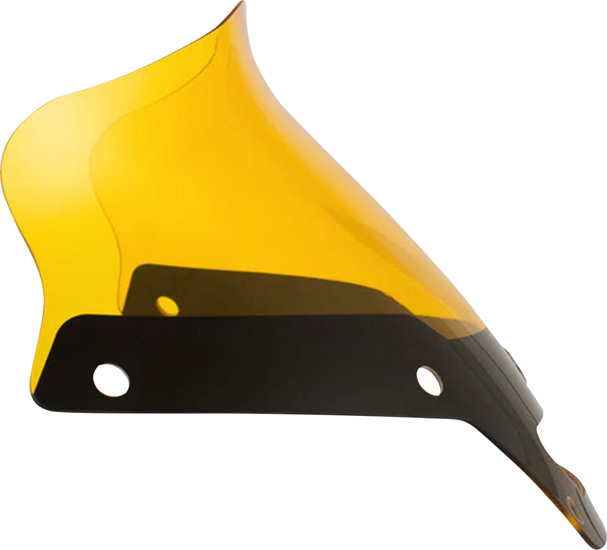 KLOCK WERKS Kolor Flare™ Sport Windshield - 6" - Yellow - FXLRST KWW-02-0624